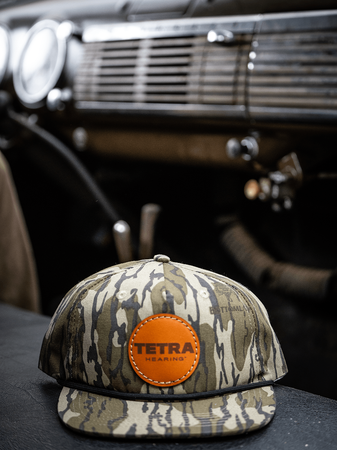 BETTER IN BOTTOMLAND Leather Patch Hat
